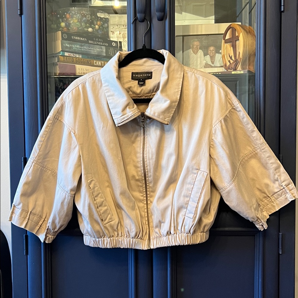 Bagatelle Cropped Zip Jacket